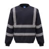 Signalisatie sweaters bedrukken navy