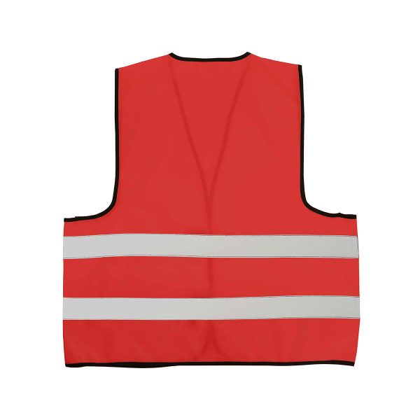 Veiligheidsvesten bedrukken rood