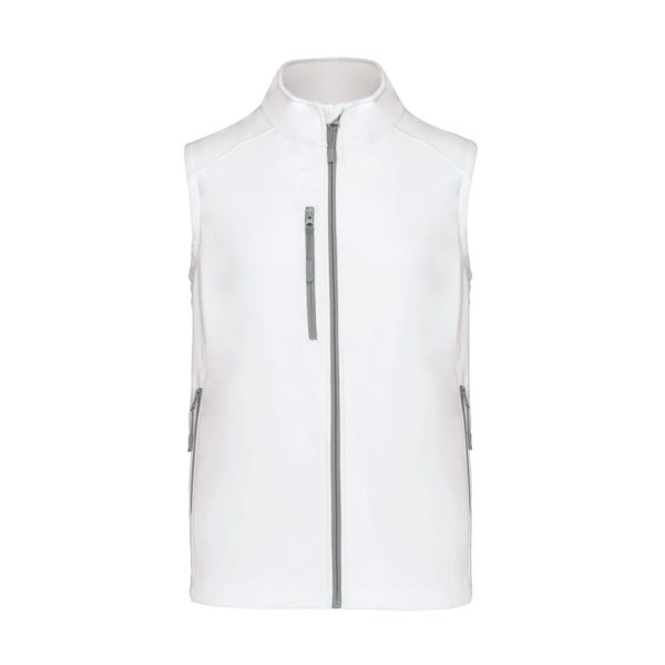 Witte bodywarmers bedrukken